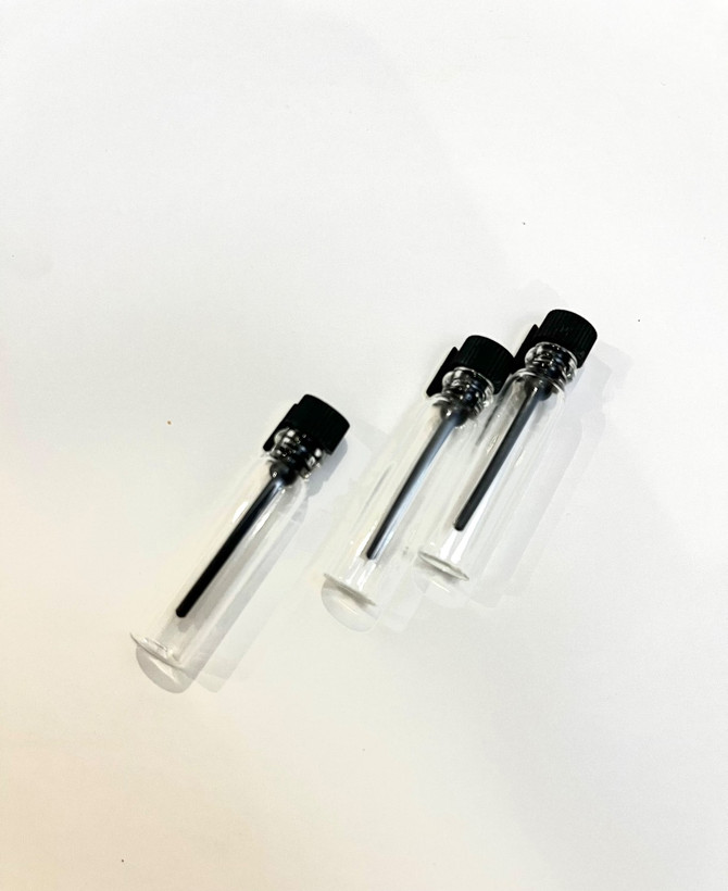 شیشه عطر ۱ میل ویال میخی(پک ۲۰ عددی)
