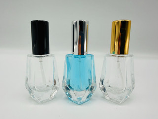 شیشه عطر 10 میل جیوانچی شفاف درب فلز کد 487
