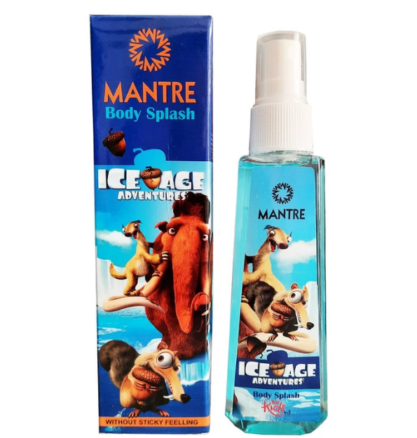 بادی اسپلش کودک مانتره مدل ICE AGE حجم 80 میلی لیتر