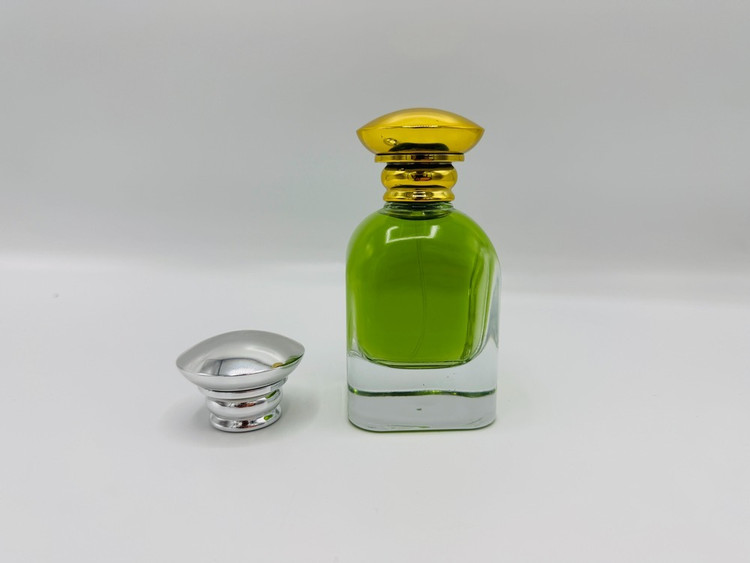 شیشه عطر ایزی کریمپ 80 میل زمرد درب جدید کد 436