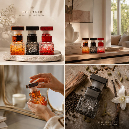 شیشه عطر پیچی 10 میل سنگی