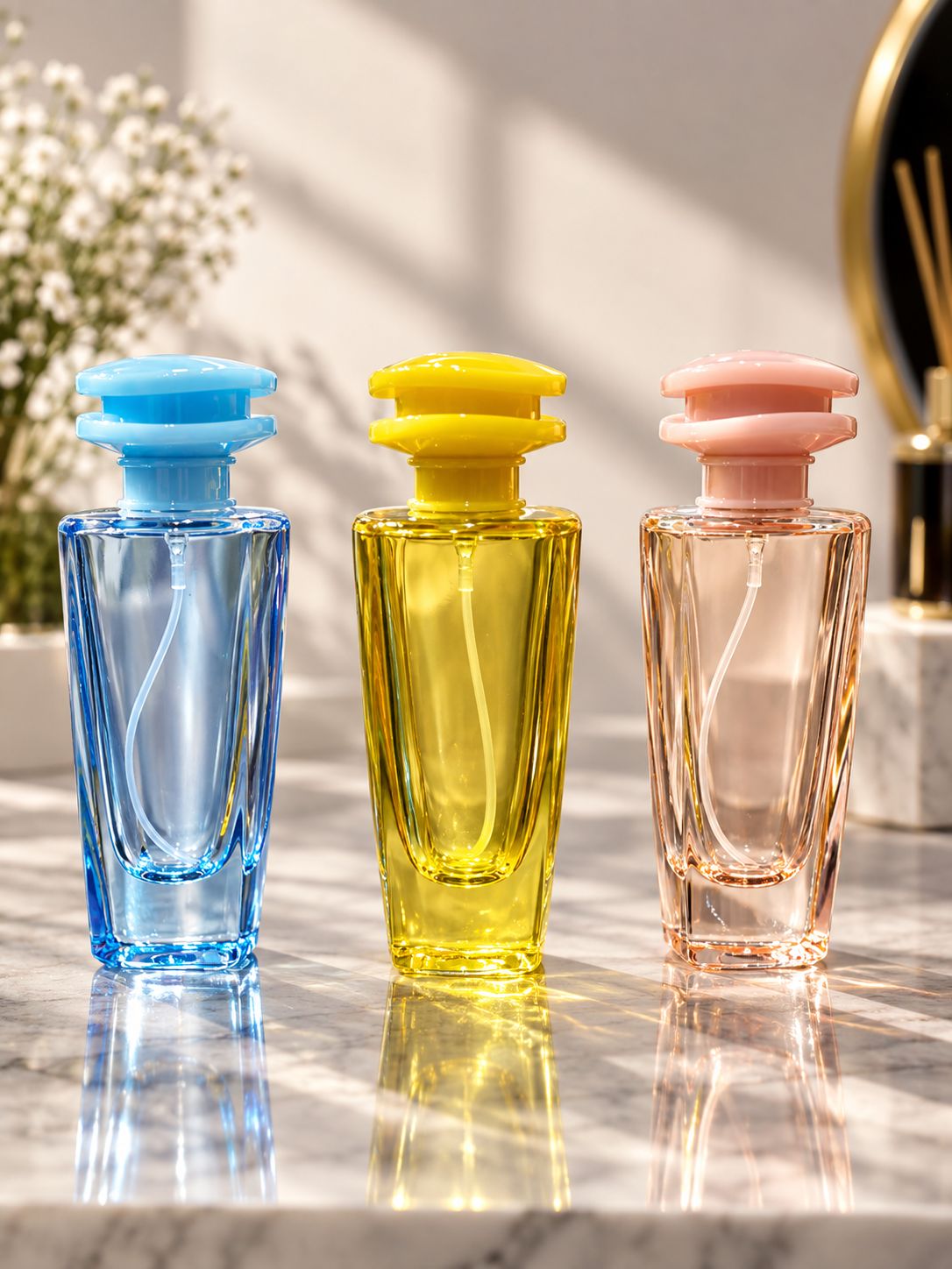 شیشه عطر 30 میل مدل کلاهی کد 302