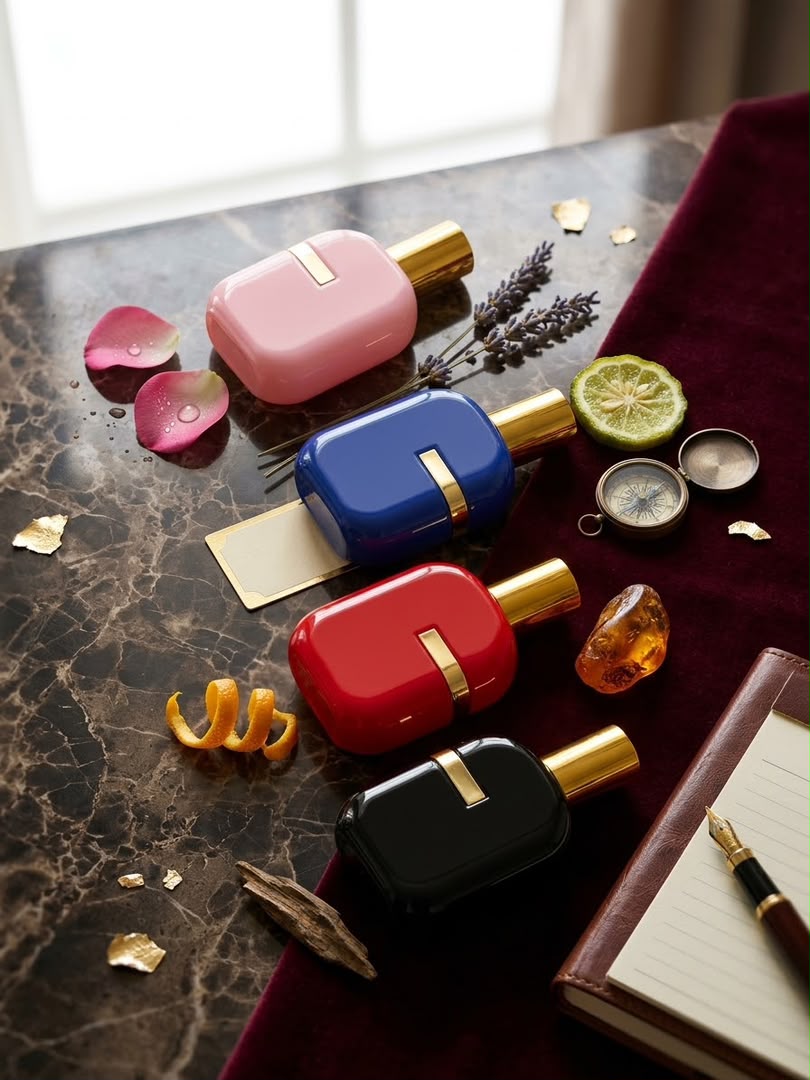 شیشه عطر 35 میل پیچی آمواج بلند کد 529