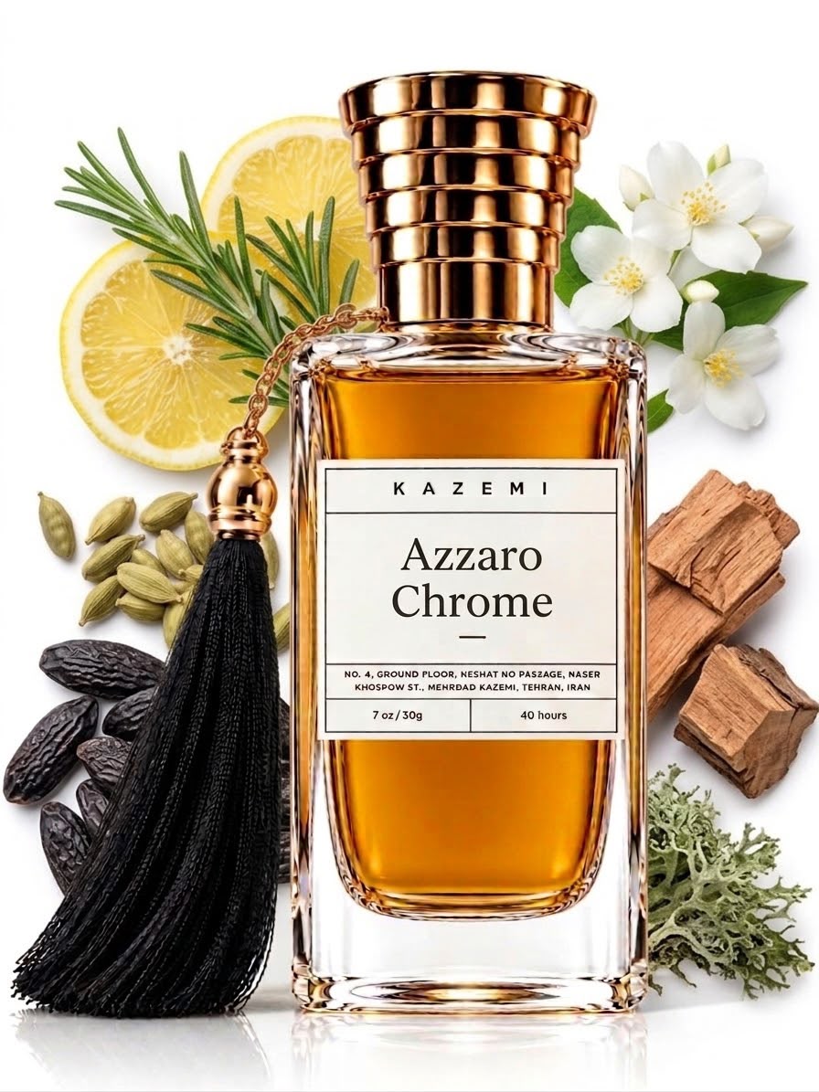 عطر آزارا کروم 30 میل (ایبرشم‌)