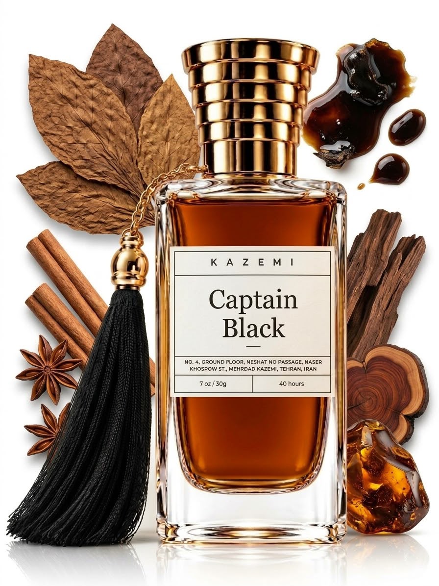 عطر کاپیتان بلک 30ml