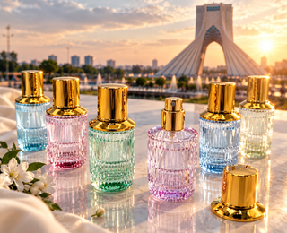 شیشه عطر ۳۰ میل پیچی کد ۳۳۸