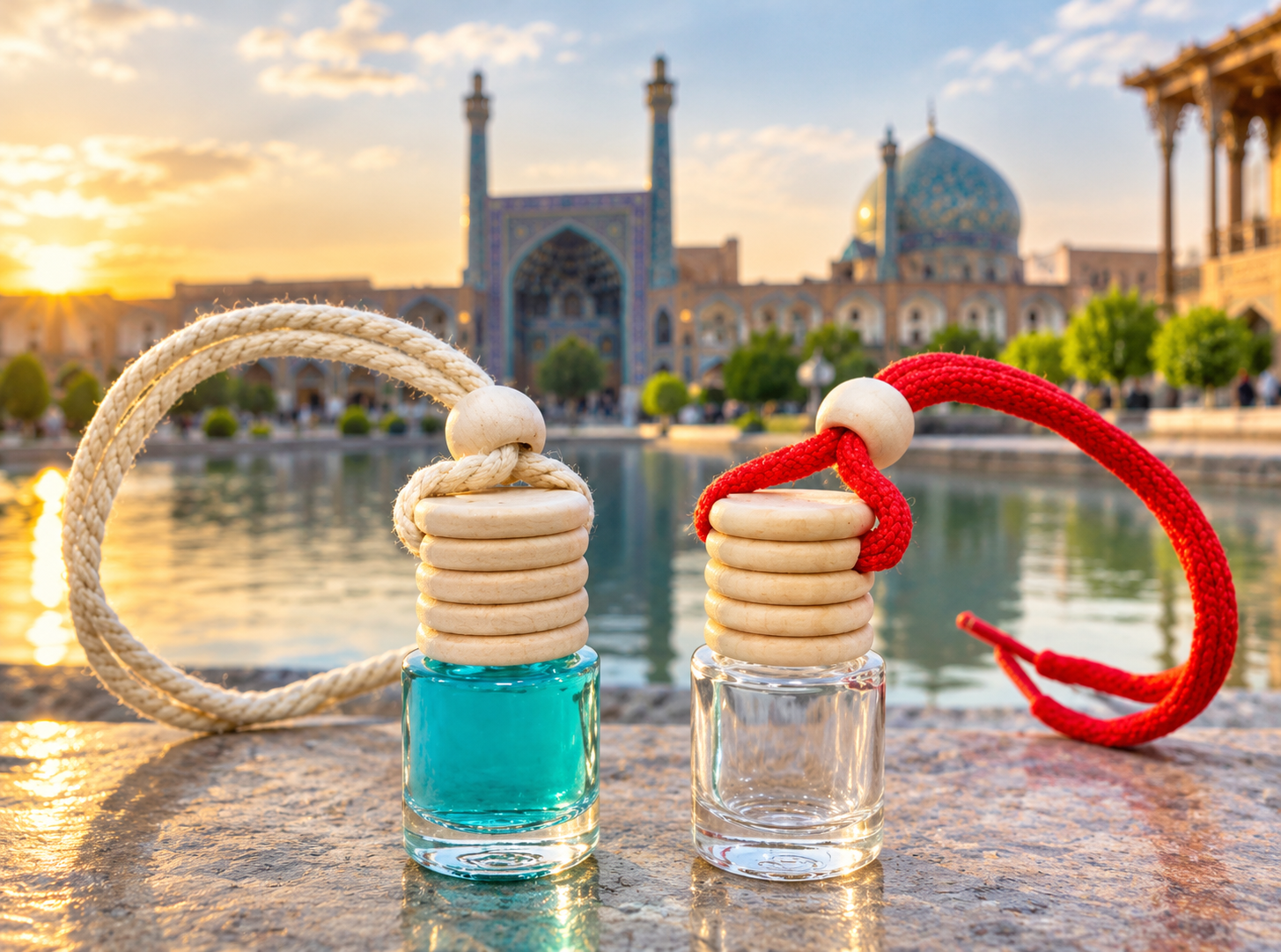 شیشه عطر آویز ماشین